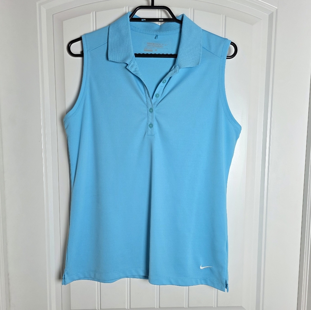 Women's Nike Sleeveless Golf Polo Top Size Large ⛳️